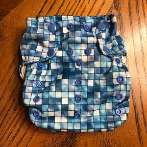 Organic Smart Bottoms OS AIO cloth diaper